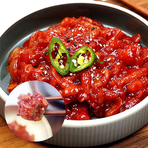 【利久】特上チャンジャ500g:韓国食品・食材専門の通販店「韓国市場」