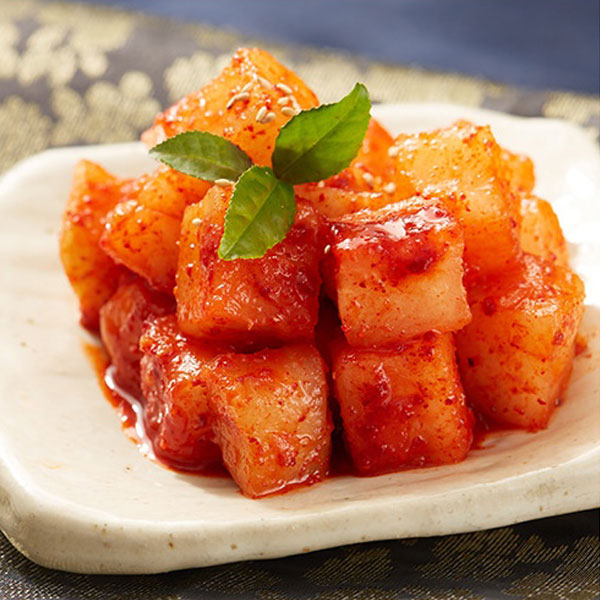 【自家製】カクテキキムチ1kg:韓国食品・食材専門の通販店「韓国市場」