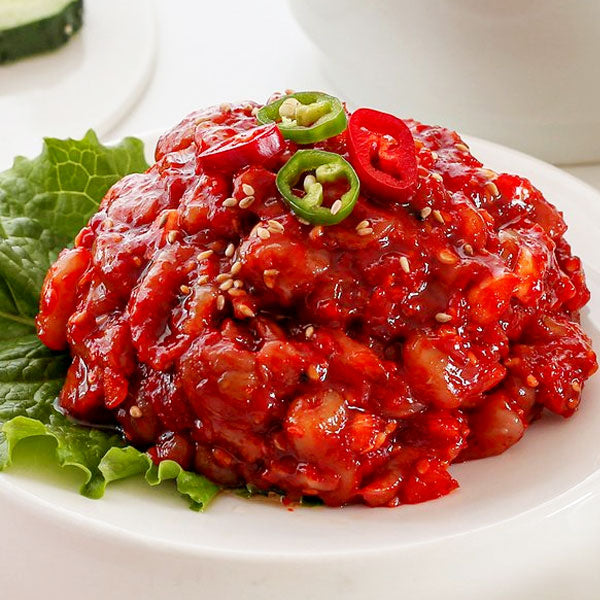 【利久】特上チャンジャ500g:韓国食品・食材専門の通販店「韓国市場」