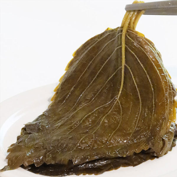 【泉標】エゴマの葉キムチ缶(醤油漬け)70g