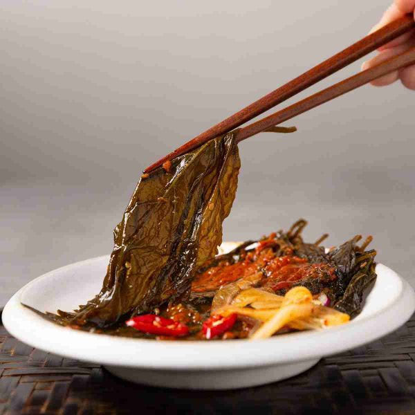 【泉標】エゴマの葉キムチ缶(醤油漬け)70g