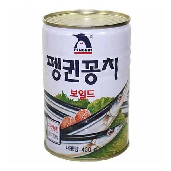 【ペンギン】サンマ水煮缶 400g