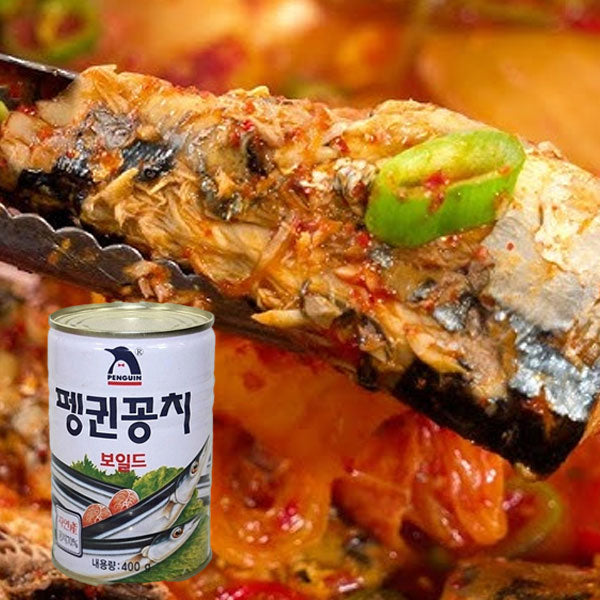 【ペンギン】サンマ水煮缶 400g