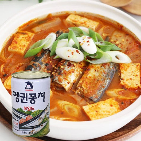 【ペンギン】サンマ水煮缶 400g