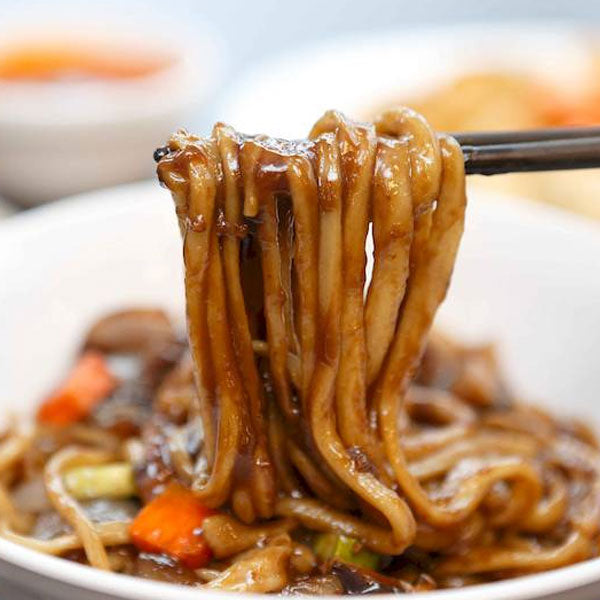 【珍味党】手打 ジャジャン(麺のみ) 180g 韓国風もちもち麺