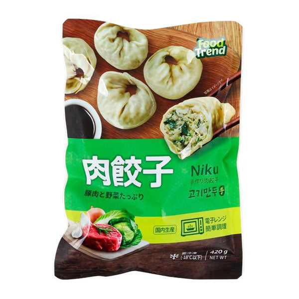 【M&N】肉餃子 420g ジューシーで具だくさん 韓国冷凍餃子