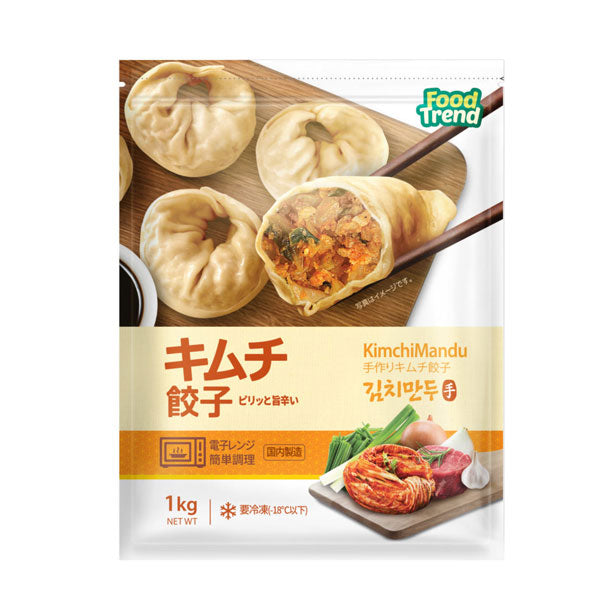 【M&N】キムチ餃子 1kg ピリ辛ジューシー 韓国餃子