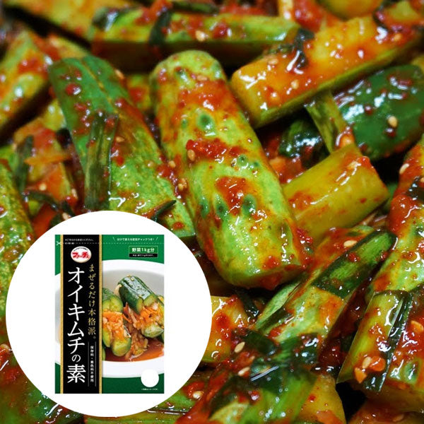 【花菜】オイキムチの素 89g 本格粉末調味料 ピリ辛 無添加
