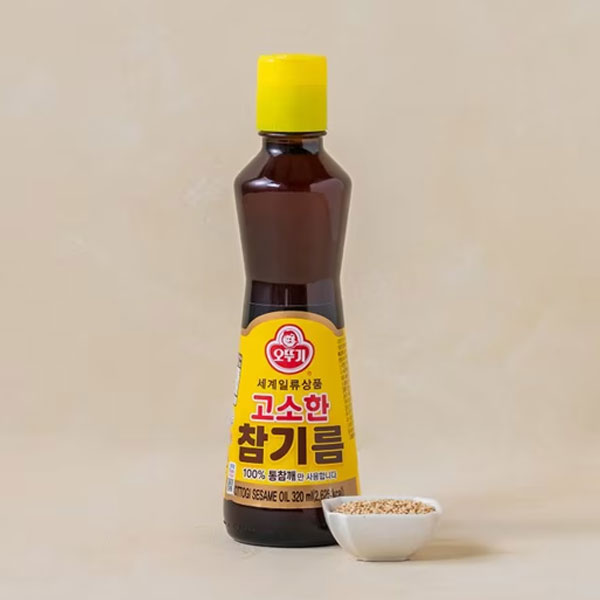 【オットギ】香ばしいごま油 320ml 厳選ゴマ100%使用