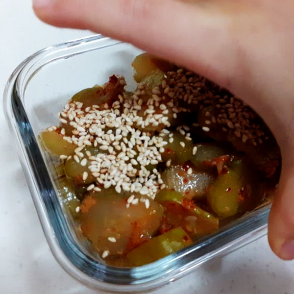 【イルガジブ】丸ごとキュウリの醤油漬け 300g (きゅうりチャンアチ):韓国市場