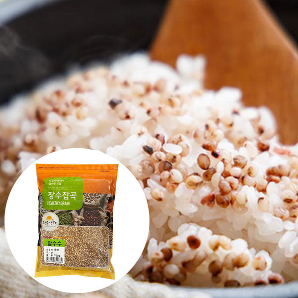 【長寿洋行】もちトウモロコシ 韓国産 食物繊維豊富 700g ヘルシー雑穀