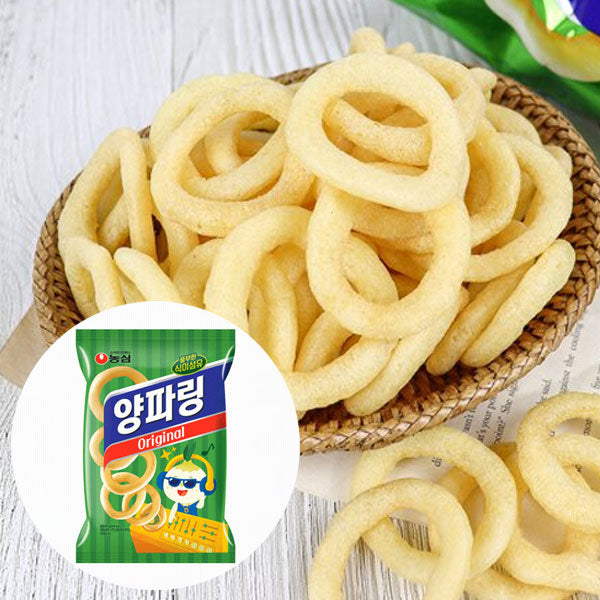 【農心】ヤンパリン 80g たまねぎリング スナック 韓国お菓子