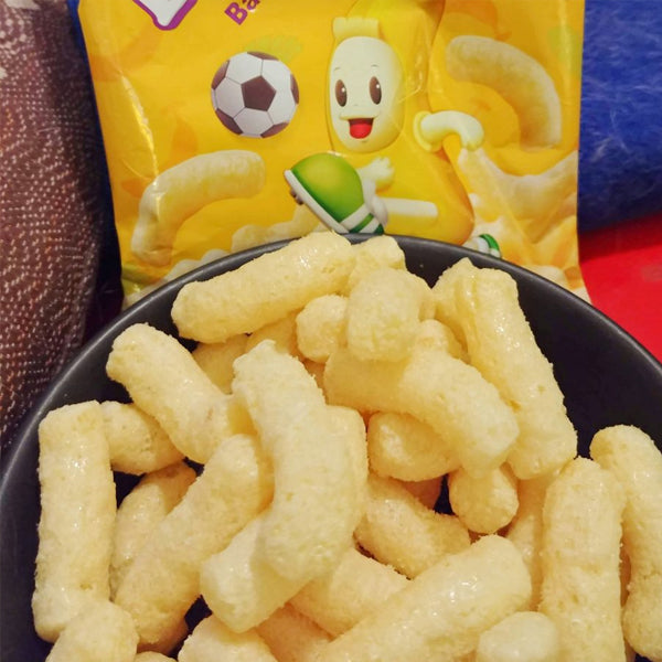 【農心】バナナキック 75g ふわふわ バナナ味 スナック 韓国お菓子