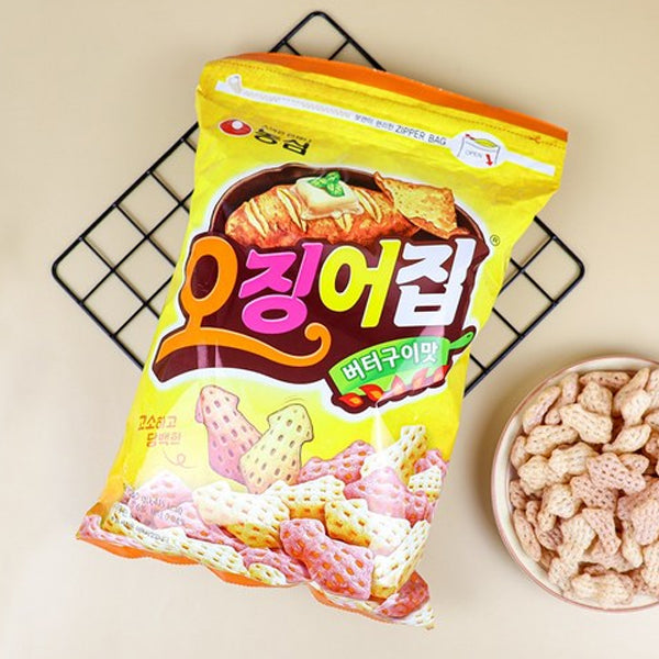 【農心】オジンオチップ 83g バター焼き味 スナック 韓国お菓子
