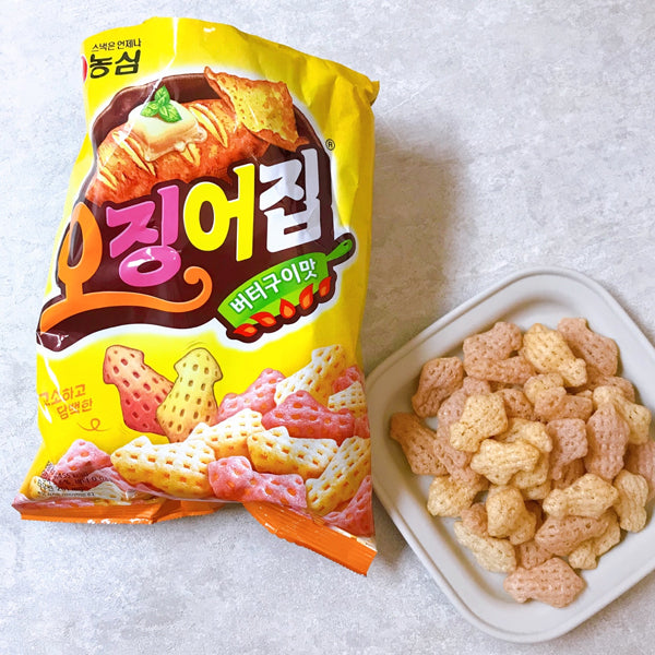 【農心】オジンオチップ 83g バター焼き味 スナック 韓国お菓子