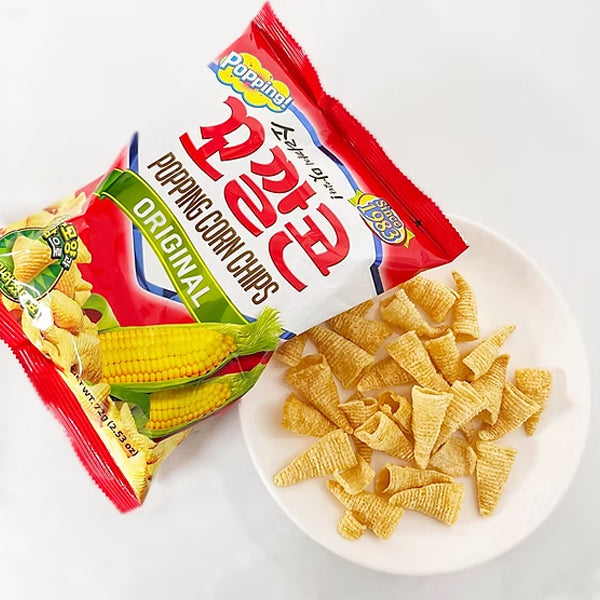 【ロッテ】コッカルコーン 75g とんがりコーン 韓国スナック