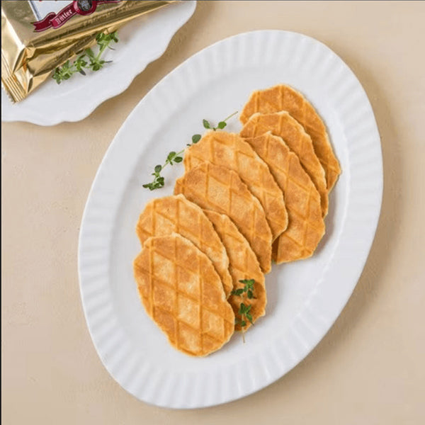 【クラウン】バターワッフル 35g サクサク バター風味 韓国お菓子