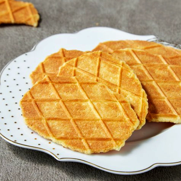 【クラウン】バターワッフル 35g サクサク バター風味 韓国お菓子
