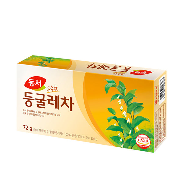 【東西】ドゥングレ茶(アマドコロ茶)ティーバッグ18包 香ばしい韓国伝統茶 カフェインゼロ