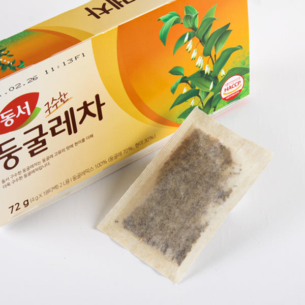 【東西】ドゥングレ茶(アマドコロ茶)ティーバッグ18包 香ばしい韓国伝統茶 カフェインゼロ