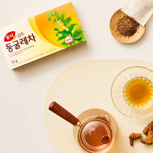 【東西】ドゥングレ茶(アマドコロ茶)ティーバッグ18包 香ばしい韓国伝統茶 カフェインゼロ