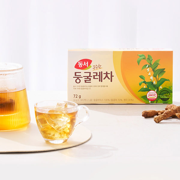 【東西】ドゥングレ茶(アマドコロ茶)ティーバッグ18包 香ばしい韓国伝統茶 カフェインゼロ