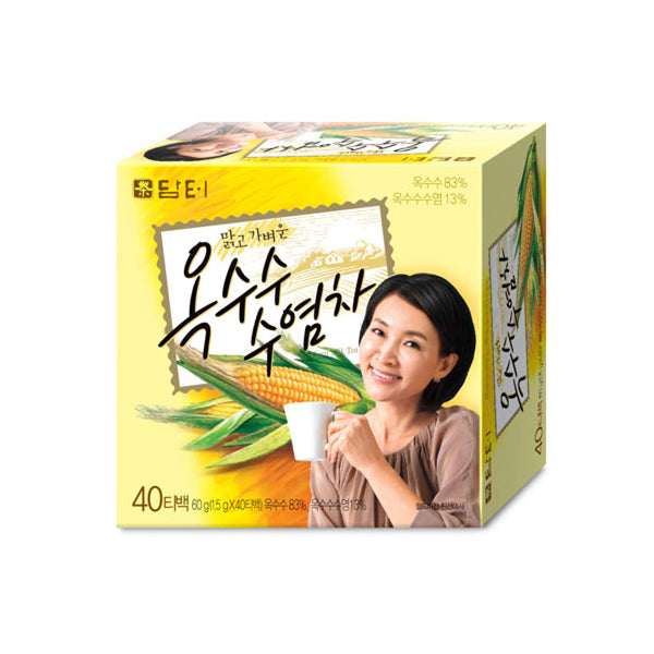 【ダムト】トウモロコシひげ茶 60g(ティーバッグ18包)香ばしい健康茶 カフェインゼロ