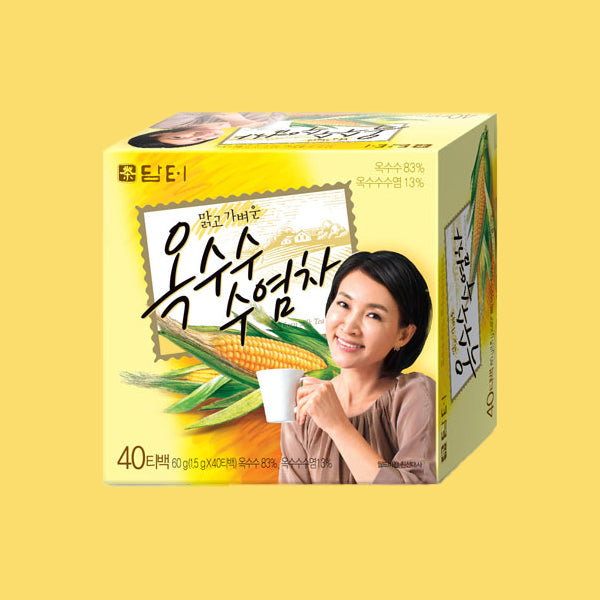【ダムト】トウモロコシひげ茶 60g(ティーバッグ18包)香ばしい健康茶 カフェインゼロ