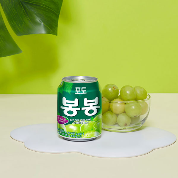 【ヘテ】ぶどうボンボン238ml×12個入 韓国ぶどうジュース 果肉入り 甘くてジューシー