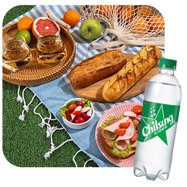 【ロッテ】七星サイダー 1.5L 韓国サイダー レモンライム炭酸 清涼感