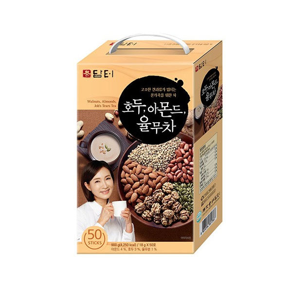 【ダムト】クルミ・アーモンド・ハトムギ茶(18g×50スティック)