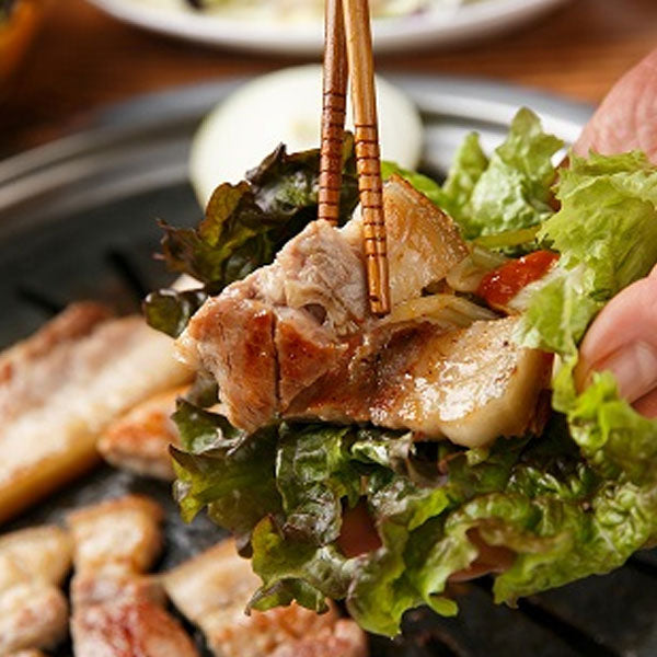 サムギョプサル鉄板 焼肉(丸)