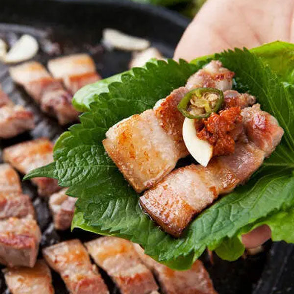 サムギョプサル鉄板 焼肉(丸)