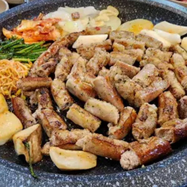 焼肉プレート 王石 28cm サムギョプサル プレート:韓国市場