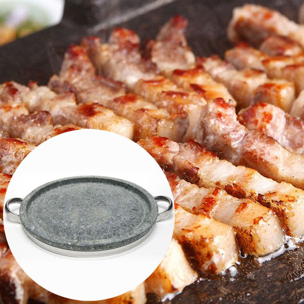 焼肉プレート 王石 28cm サムギョプサル プレート:韓国市場