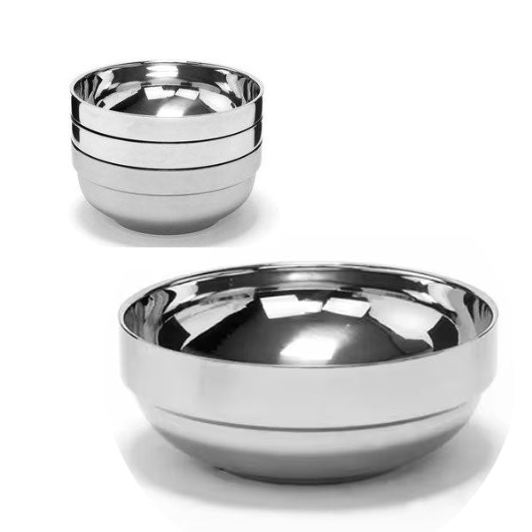 真空二重構造 ステンレス冷麺器 21cm