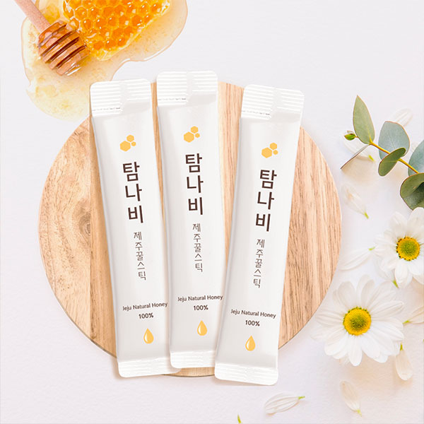 済州島(JEJU) 天然ハチミツスティック 純度100%