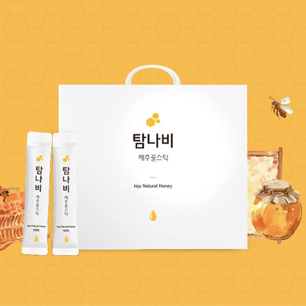 済州島(JEJU) 天然ハチミツスティック 純度100%