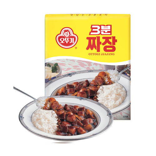 【オットギ】3分ジャージャン 200g 1人前:韓国食品・食材専門の通販店「韓国市場」