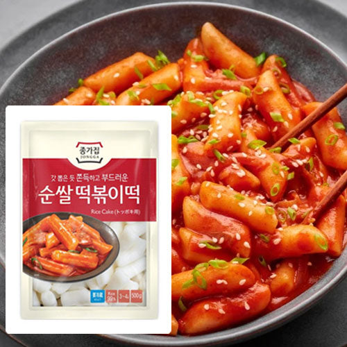 【宗家】純米トッポキ 500g:韓国食品・食材専門の通販店「韓国市場」