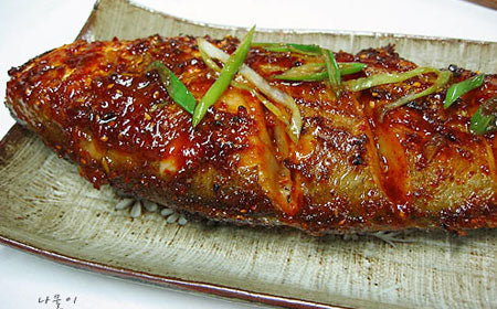 イシモチの照り焼き