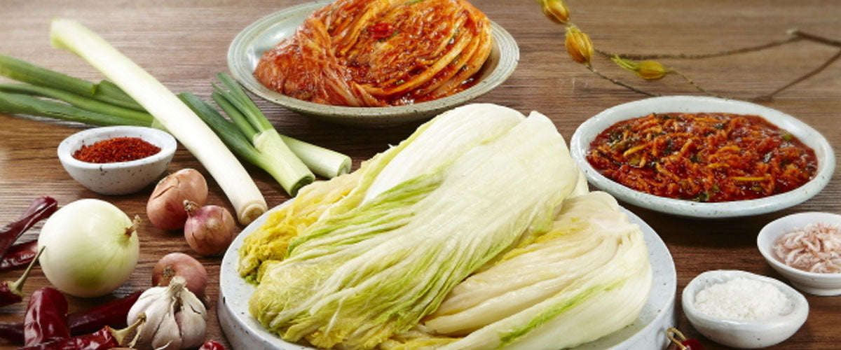 韓国市場 キムチ材料 ヤンニョム