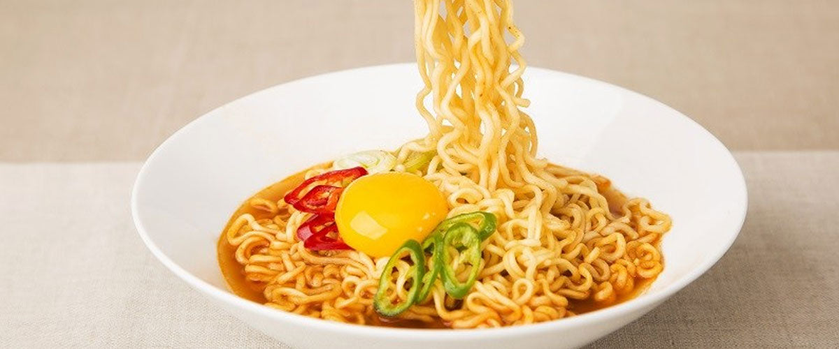 韓国市場 麺類