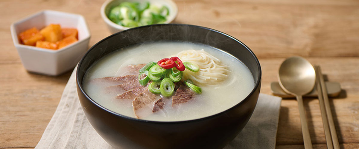韓国市場 スープ