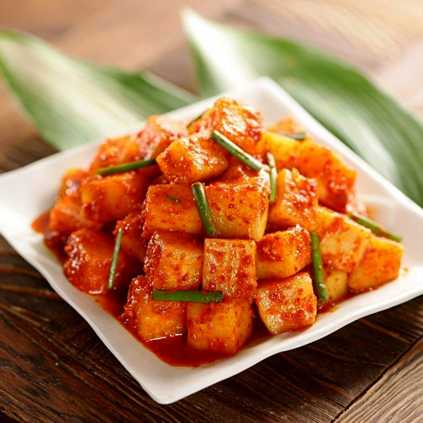 【自家製】カクテキキムチ1kg：韓国食品・食材専門の通販店「韓国市場」