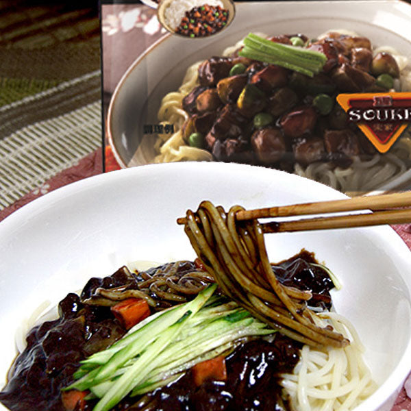 【宋家】ジャジャン麺セット 350g（1人前）韓国伝統の濃厚黒味噌ソース