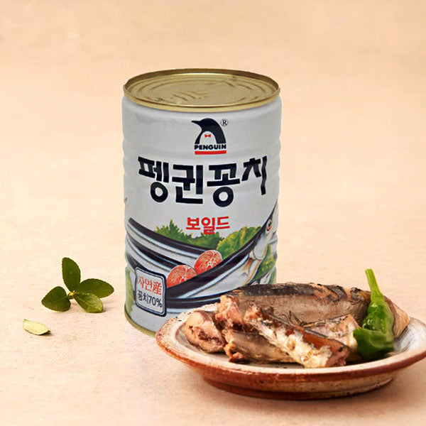 【ペンギン】サンマ水煮缶 400g
