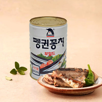【ペンギン】サンマ水煮缶 400g
