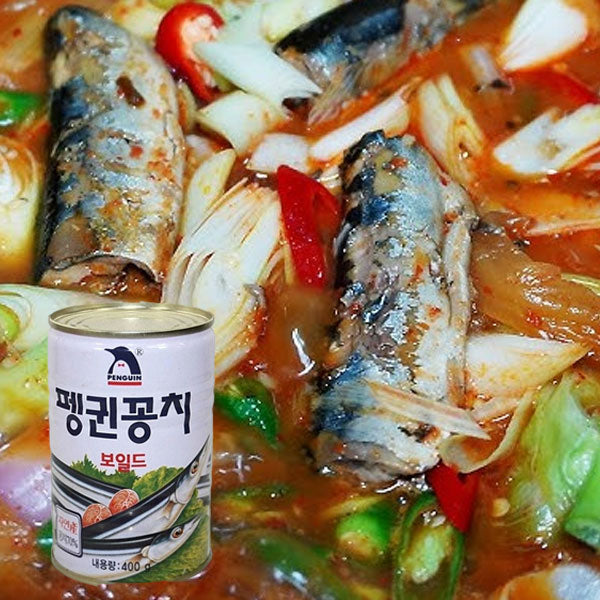 【ペンギン】サンマ水煮缶 400g
