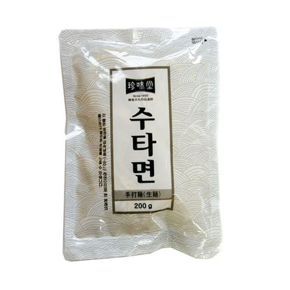 【珍味党】手打 ジャジャン（麺のみ） 180g  韓国風もちもち麺